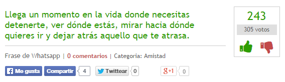 Momento en vida