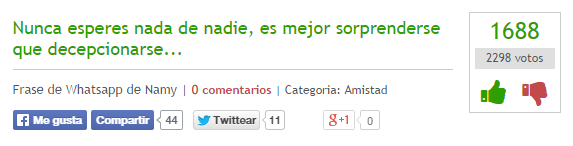 Nada que esperar