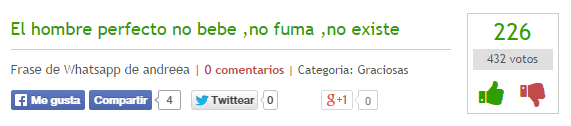 El hombre perfecto no bebe ,no fuma, no existe