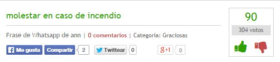 molestar en caso de incendio