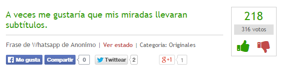 Miradas con subtitulos