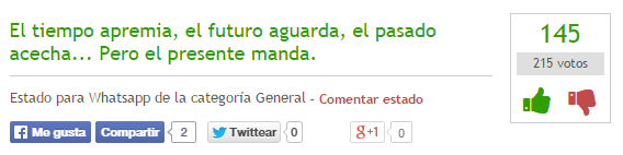 El tiempo